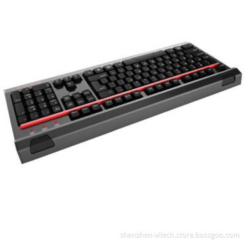 Fashion Wire Gaming Keyboard from China Factory, with 8 Hot Keys Keyboard Exporter